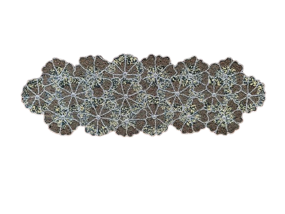Beaded Table Runner